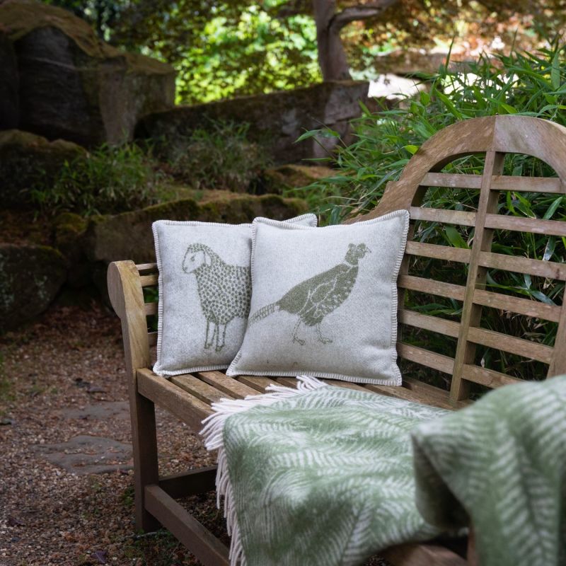 Pheasant Wool Cushion image