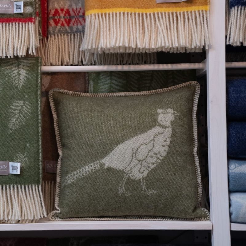 Pheasant Wool Cushion image