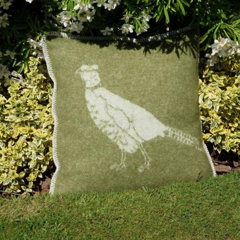 Pheasant Wool Cushion image