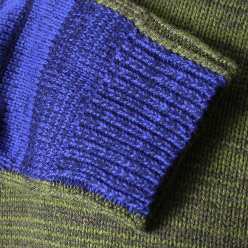 Sweet Shawl Neck Sweater In Olive image