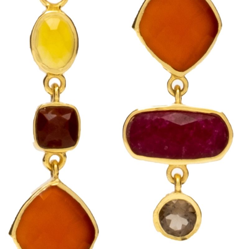 Orange Thelma Earrings image