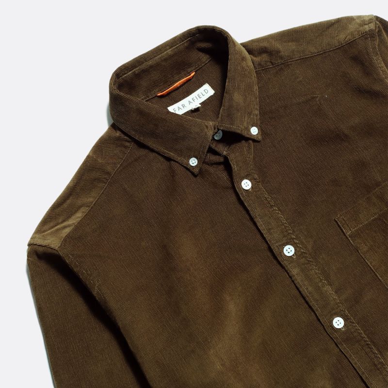 Field Long Sleeve Shirt - Green Dark Olive image