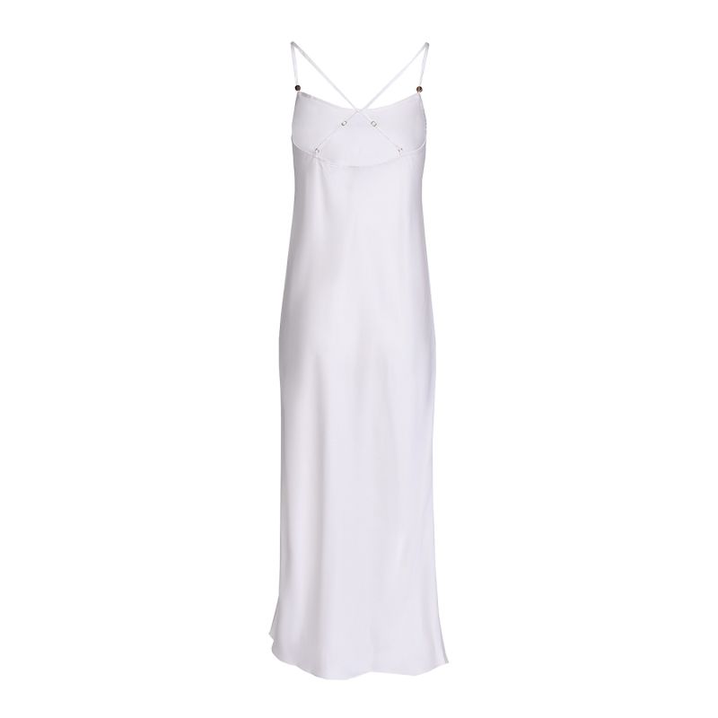 Msitu Twist Strap Cami Dress - Ecru image