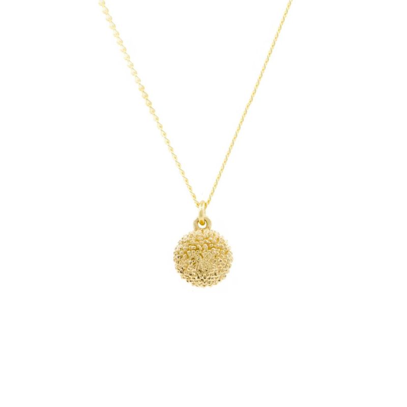 Dahlia Necklace - Gold image