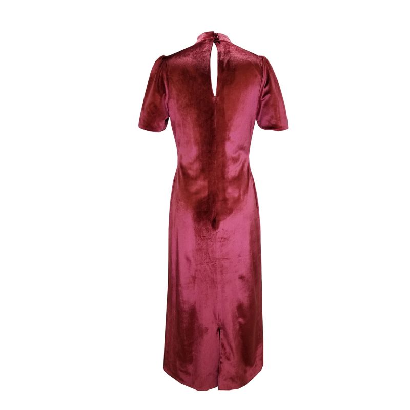 Vanessa Dress - Raspberry Red image