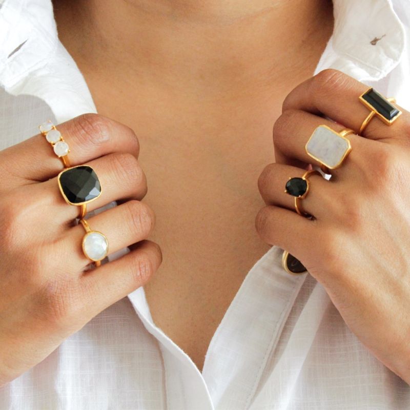 Bridget Ring Black Onyx image