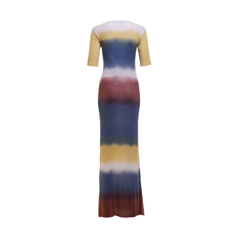 Cashmere Silk Multi Ribbed Dress image