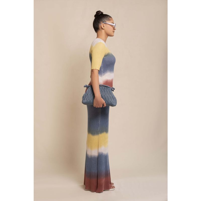 Cashmere Silk Multi Ribbed Dress image