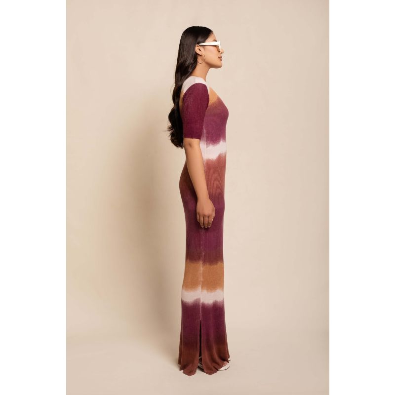 Cashmere Silk Multi Ribbed Dress image