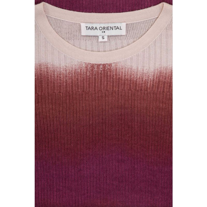 Cashmere Silk Multi Ribbed Top image