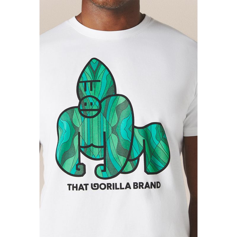 Mutanda Men’s Original Gorilla T - Green image