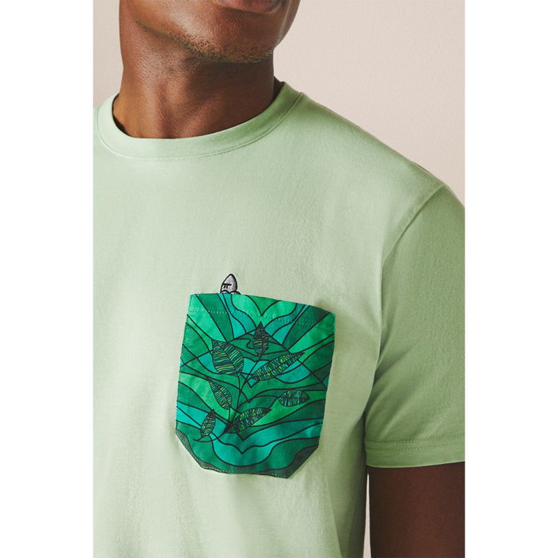 Mutanda Men’s Pocket T - Fair Green image