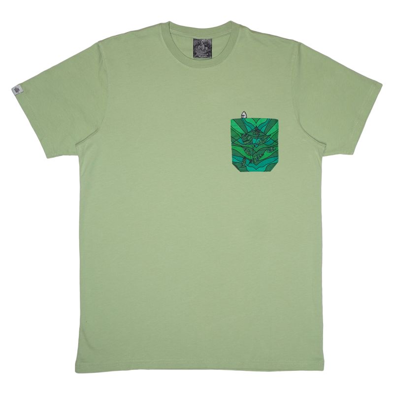 Mutanda Men’s Pocket T - Fair Green image