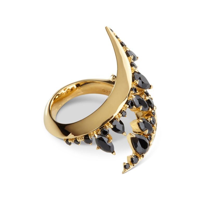 Dark Serpent Ring – Yellow Gold image