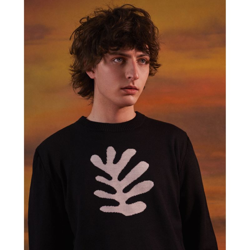 Organic Shape Merino Wool Jumper Men image