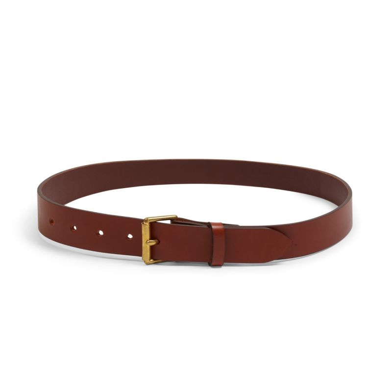 Bridle Leather Belt - Brown image