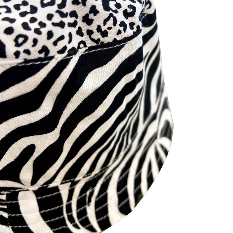 Zebra Print Reversible Bucket Hat image