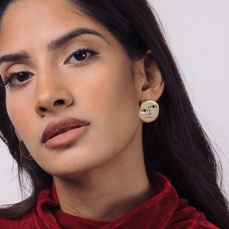 Face Earrings image