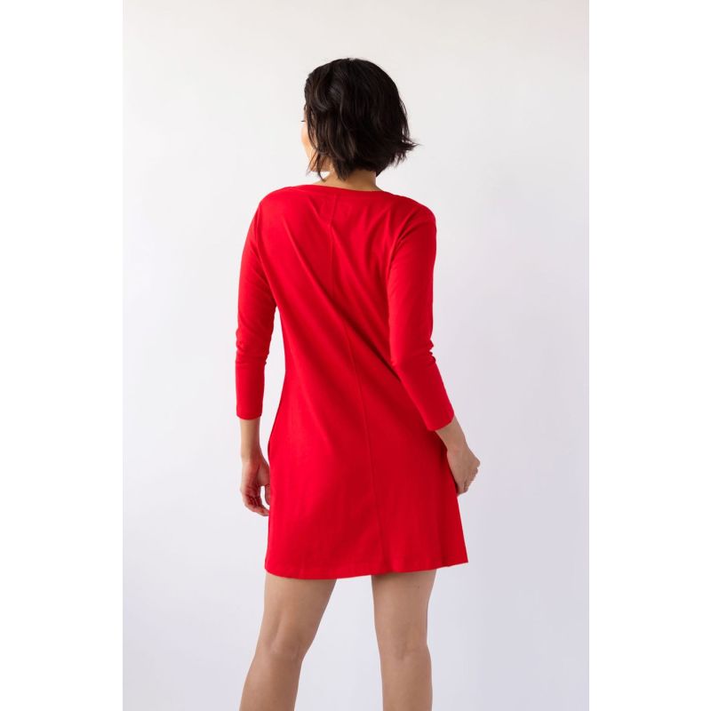 Misa Tee Dress - Red image