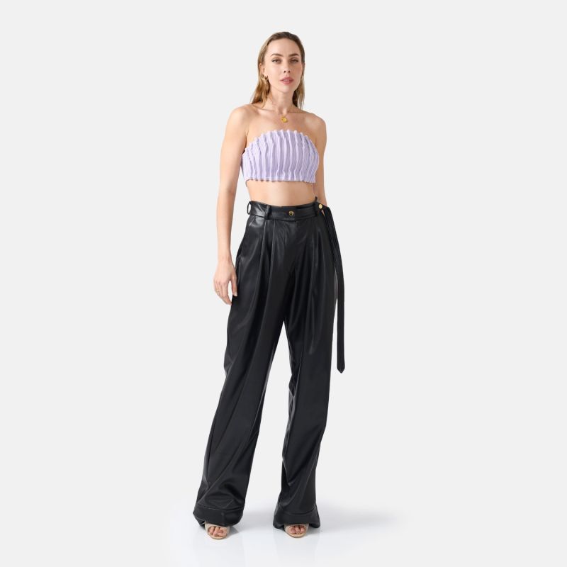 Zara SATIN EFFECT BANDEAU BRALETTE