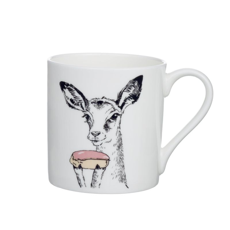 I  Alphabet Of Snacking Animals Mug image