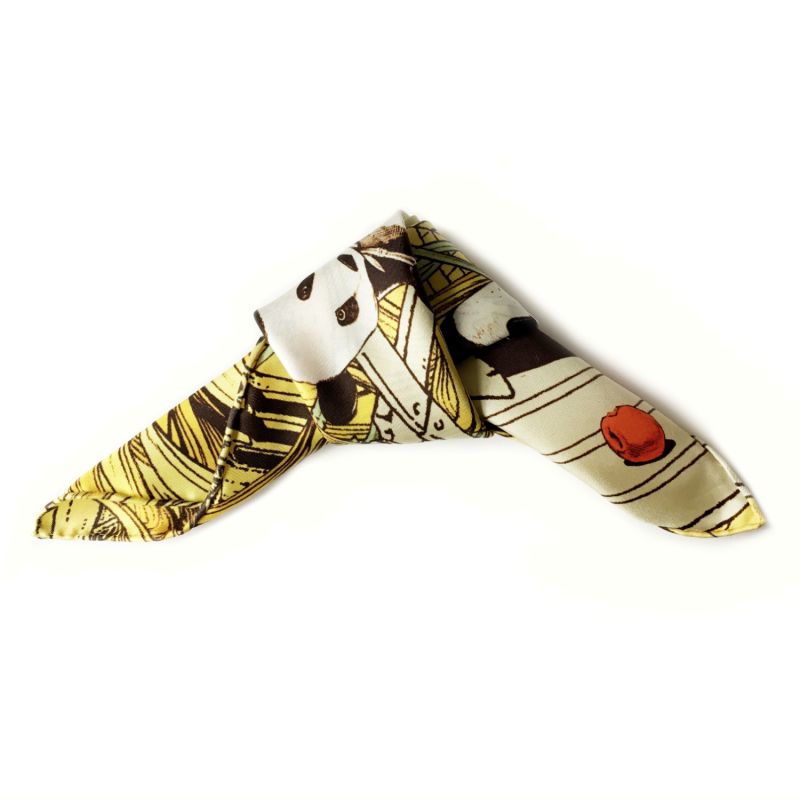 Panda Pocket Square image