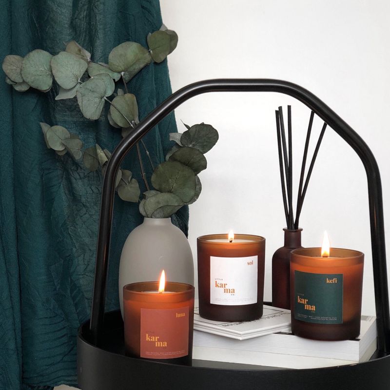 Sol - Energising Eucalyptus + Lime Refillable Large Candle image