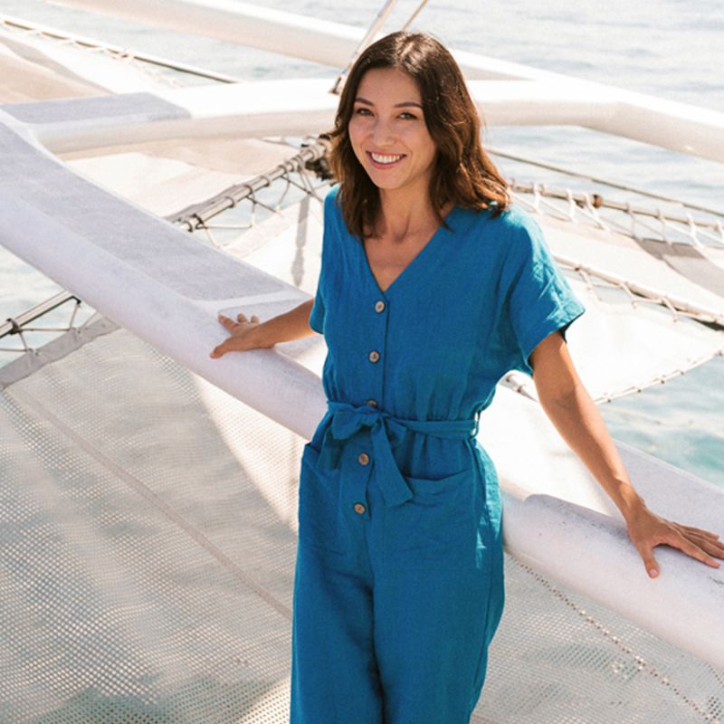 Nani Bukawa Linen Jumpsuit image