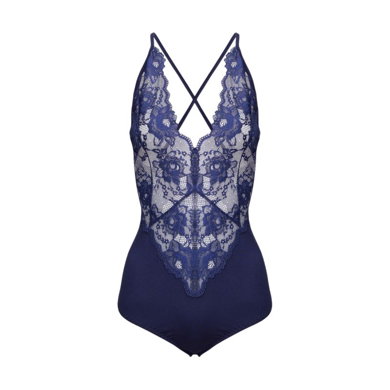 Zivelle Bodysuit - Navy Blue