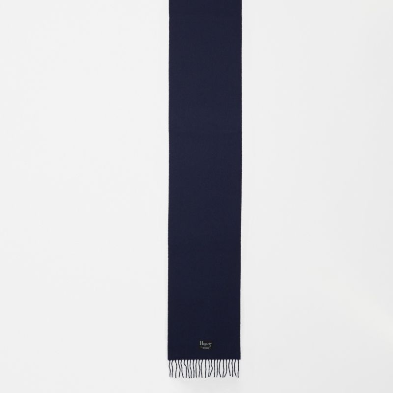 Navy Lambswool Scarf image