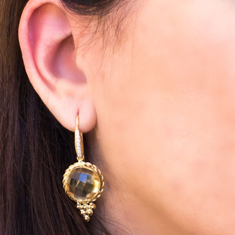 Juno Citrine Earrings image