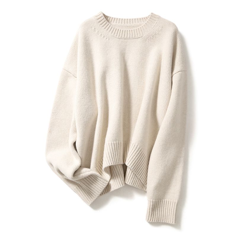 Cashmere Crewneck Sweater - Ivory image