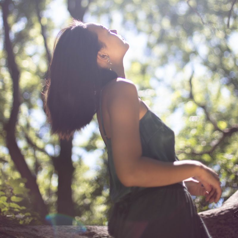 The Flowered Milkweed Jumpsuit - Green image