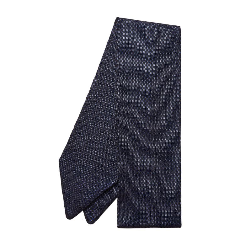 Merino Wool & rPET Eco Scarf - Black, Blue image