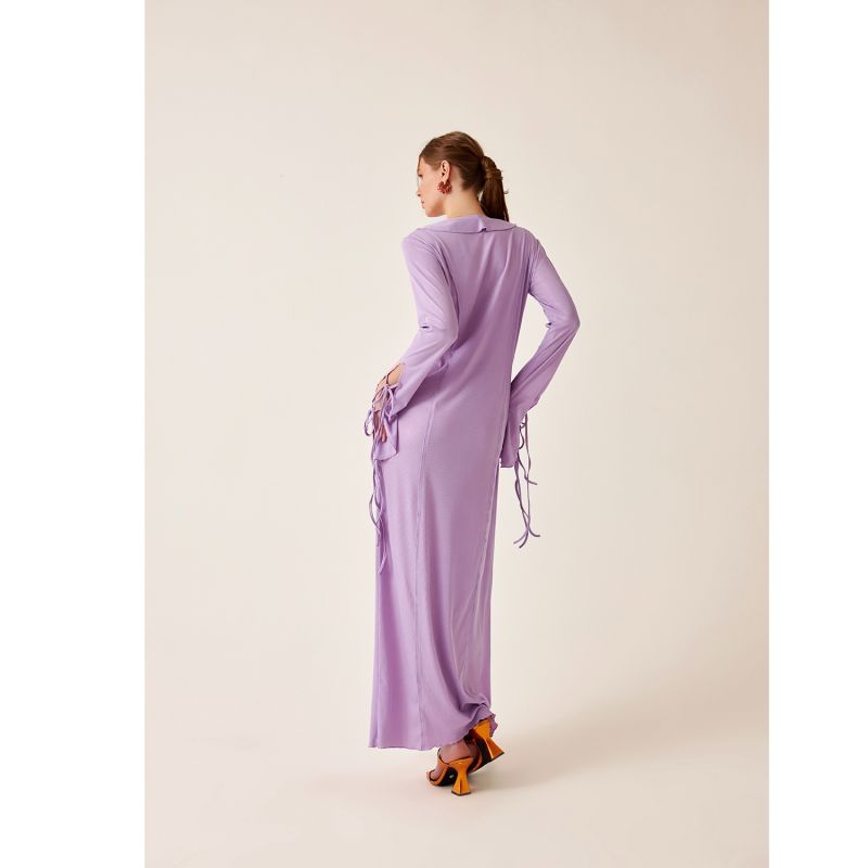 Nellie Long Beach Dress In Lavander image