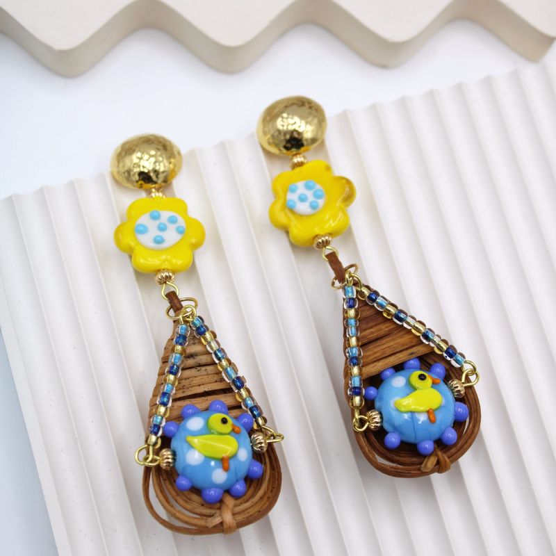 Nesting Ducks Earrings image