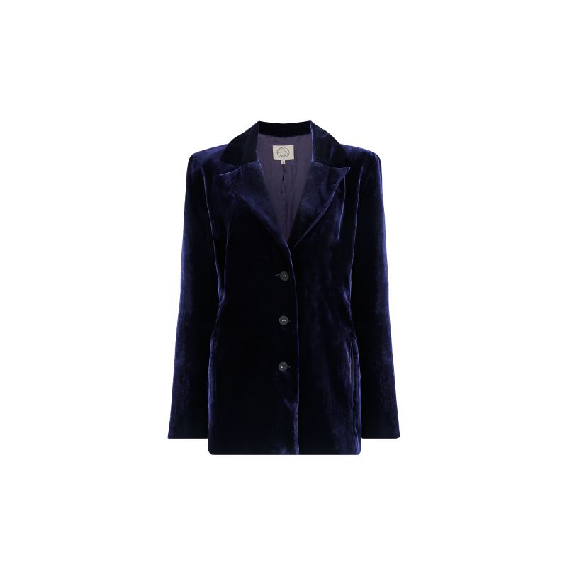 New Velvet All-Day Suit - Diamond Blue image