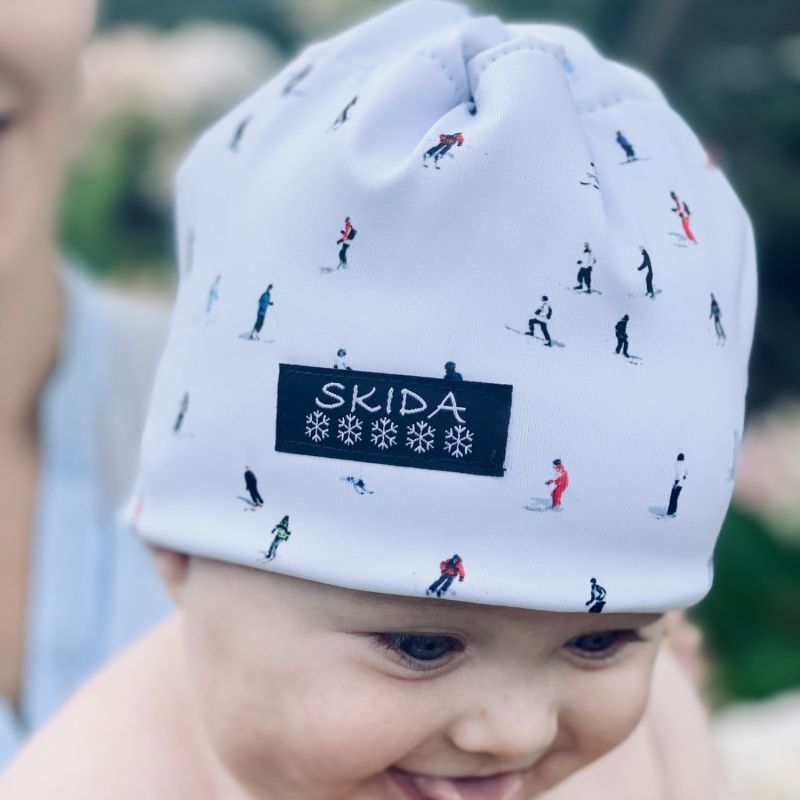 Skier Nordic Baby Hat image