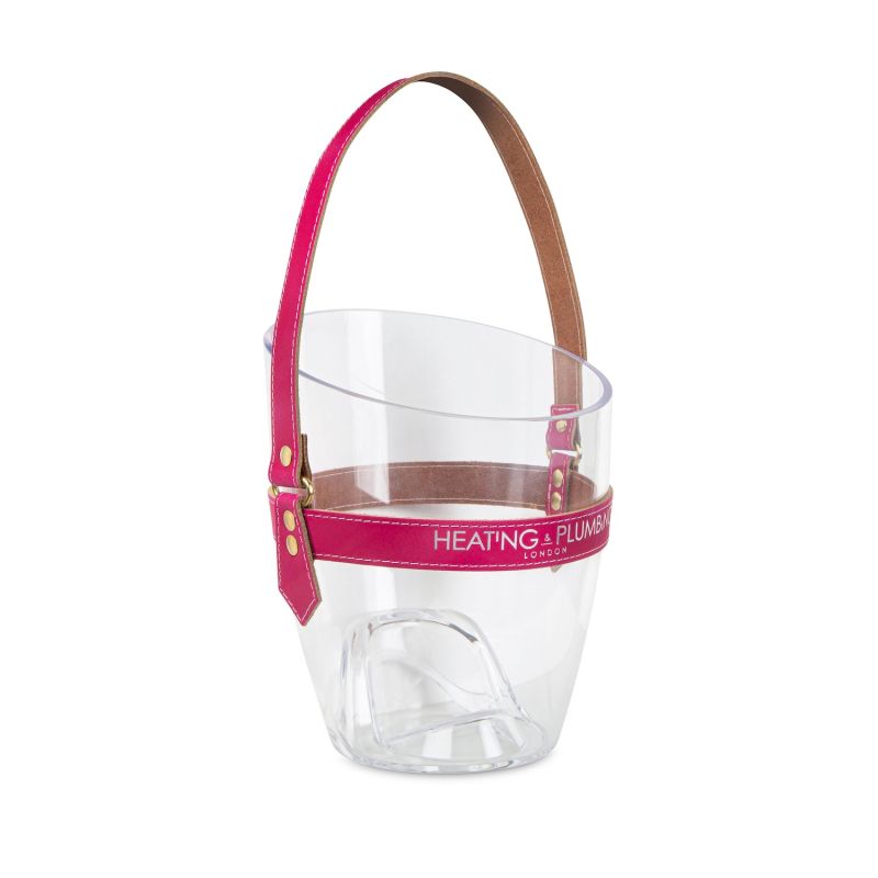 "Happy Go Sparkly" Champagne Bucket - Pink & Purple image