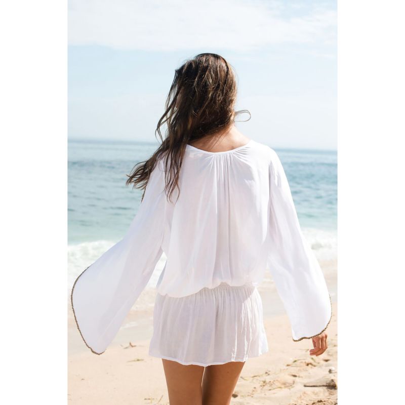 The Aphrodite Kaftan White image