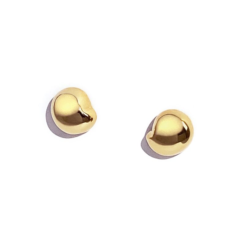 Nicola Studs - Small - Gold image