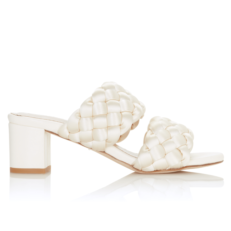 Nina Kitten Mule Ivory image