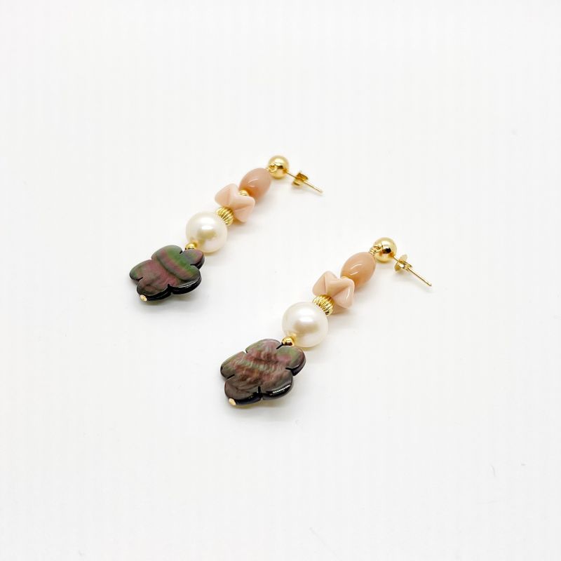 Tahitian Flower Earrings image