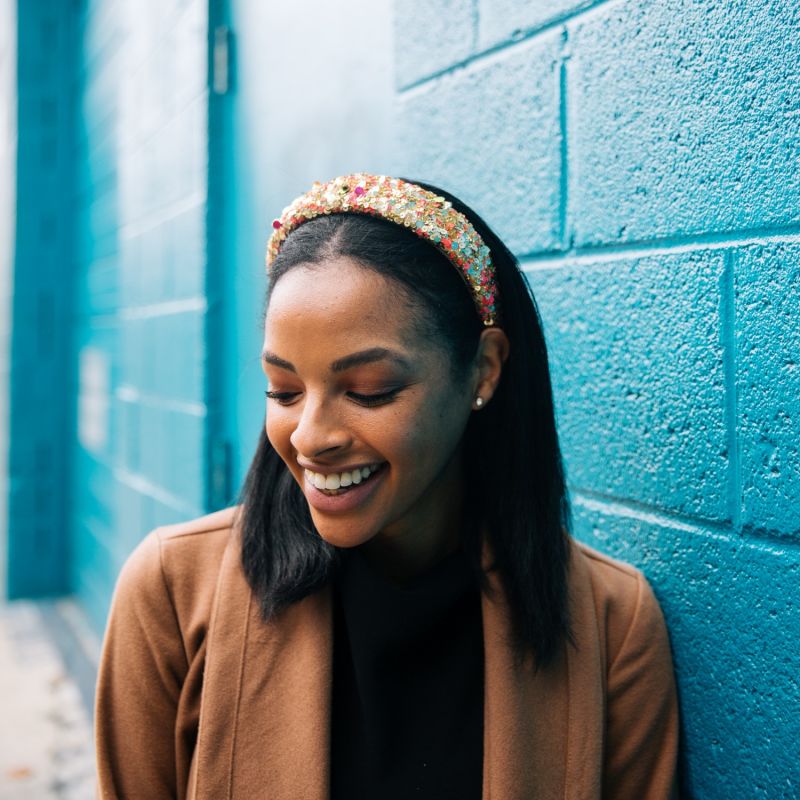 Gold Donut Headband image