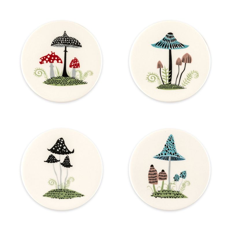 Toadstool Coasters - Multicolour image