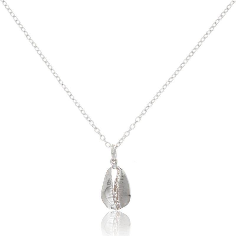 Moka Sterling Silver Shell Pendant image