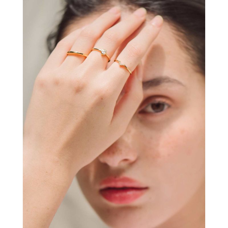 Valentina Gold Ring image