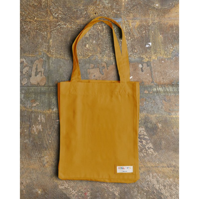 The 4002 Small Organic Tote Bag - Yellow image