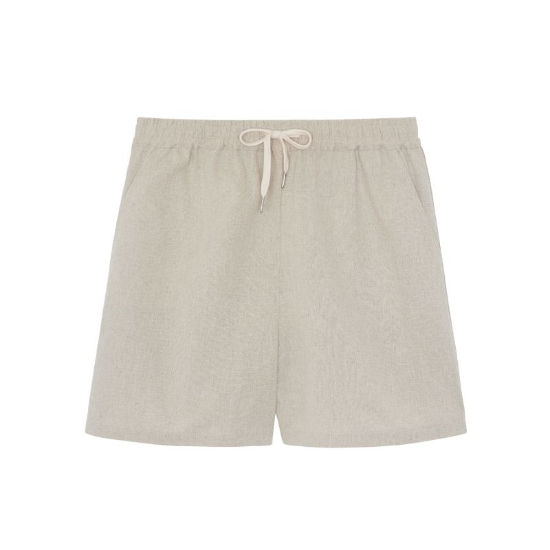 Noe Washed Linen Shorts image