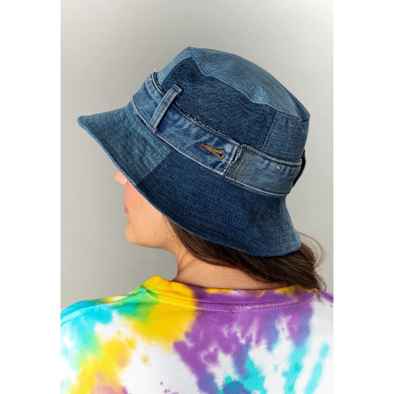 Nova Upcycled Denim Bucket Hat image